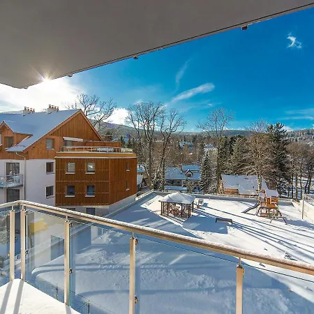 Apartament Dream View Aspen Z Jacuzzi Sklářská Poruba Exteriér fotografie